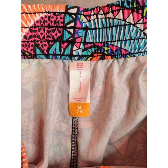 Juniors No Boundaries Tropical Print Shorts Size 7-9 - Picture 4 of 5